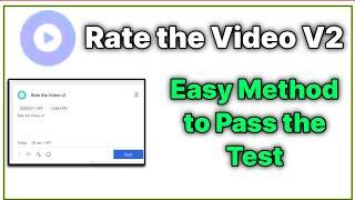 Rate the video V2 UHRS qualification and training guide 2023