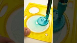Spirograph Design That Feels Like Music in light green 