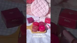 Popular Korean AOU Floofy Matte Lip Balm #lipbalm #kbeauty #makeup #asianmakeup