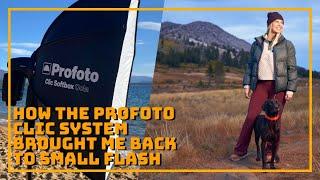 How the Profoto Clic system has brought be back to the world of small flash.