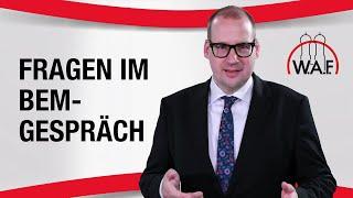 BEM Gespräch: Mit welchen Fragen muss man rechnen? | Betriebliches Eingliederungsmanagement