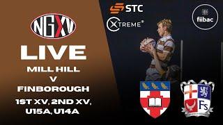 LIVE RUGBY: MILL HILL vs FINBOROUGH | SCHOOLS RUGBY QUADRUPLE HEADER