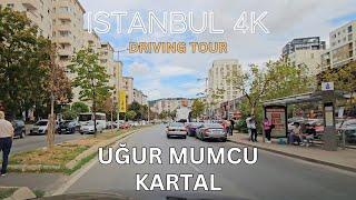 Istanbul 4K Drive in Uğur Mumcu Neighborhood in Kartal – Driving in Istanbul