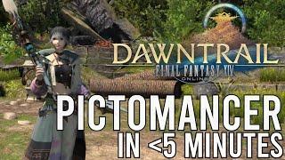 HOW TO PICTOMANCER IN LESS THAN 5 MINUTES - a guide by JillTime | FFXIV