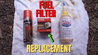 Isuzu Mu-X & D-Max Fuel Filter Replacement - DIY - How To Replace Your Fuel Filter