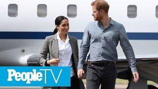 Meghan Markle And Prince Harry Under Fire For Taking Private Jet To France | PeopleTV