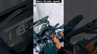 Hero' Xtreme 125r speed test#heroxtreme#speed