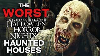 The WORST Halloween Horror Nights Haunted Houses