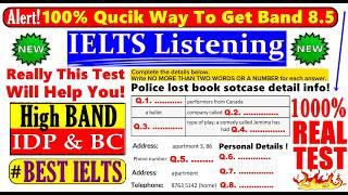 IELTS LISTENING PRACTICE TEST 2024 WITH ANSWERS | 21.10.2024