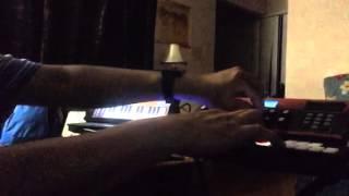 Moog iMini Qunexus Homemade Modified Controller IPad Test