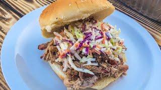 Texas Style Pulled Pork | Green Mountain Grill | #franklinbbq #gmgnation  #txbbq
