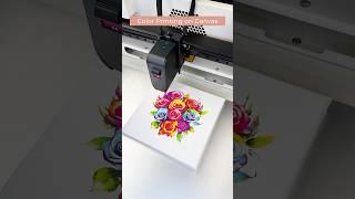  Color Printing directly on Canvas!