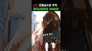 (실제) 중국남방항공 3456편 추락 사고 #비행기사고