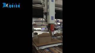 Jinan Quick-Fulltek CNC 5 axis machine K1313-5D jinan quick cnc router
