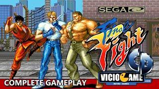  Final Fight CD (Sega CD) Complete Gameplay