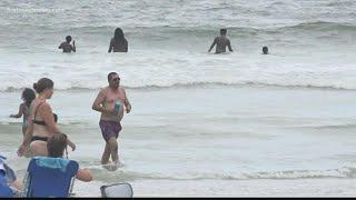 Crowds flock to Jacksonville Beach to celebrate the 4th of July