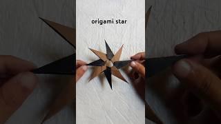 easy paper craft # origami star # easy paper folding # creative # handmade diy # art and crafts