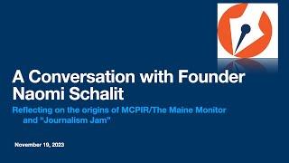 Journalism Jam and the Origins of The Maine Monitor/MCPIR