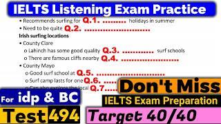 IELTS Listening Practice Test 2024 with Answers [Real Exam - 494 ]