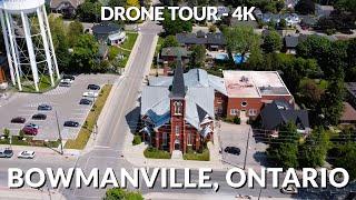 Bowmanville, Ontario from Above: Mesmerizing 4K Drone Views of Urban Charm and Natural Beauty 