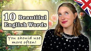 10 Beautiful ADVANCED LEVEL words| Improve your Speaking!  | British English 