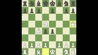 How to checkmate in 8 moves (Harding Trap) #chess #checkmate #chessgame #chesscom #chesstactics