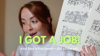 I finally got a job! Week in my life in London