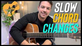 Slow Chord Changes | What Beginner Guitar Players Should Do