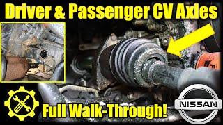 2007 - 2012 Nissan Altima 2.5 Liter -  CV Axle Replacement - FULL Guide!