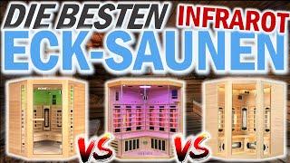 Die besten INFRAROT ECKSAUNEN | Infrarot Eck-Saunakabinen Test | Home Deluxe, Dewello, Artsauna