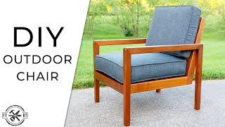 DIY Modern Outdoor Chair | How to Build