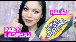 BOX OF CRAYONS REVIEW AND DEMO (PAK O LAGPAK?) - candyloveart