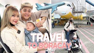 First Flight ni Baby Lakeisha ️ - Boracay Travel Vlog EP1