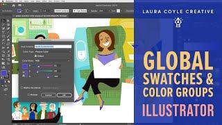 Global Swatch and Color Group Illustrator Quick Tip