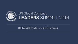 The UN Global Compact Leaders Summit 2016