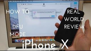 The REAL Way to Enter DFU Mode on the iPhone X
