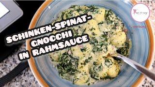 Schinken Spinat Gnocchi in Rahmsauce | Thermomix | mix-it-easy by Steffi ®