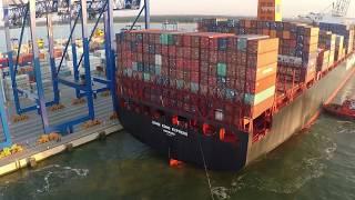 The maiden call of the Hong Kong Express | Hapag-Lloyd