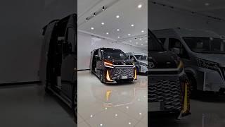 Black Knight 2025 Toyota Hiace Caesar Crown Luxury Edition ️ #shorts