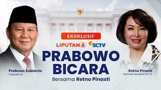 Eksklusif! Prabowo Bicara Soal Makan Gratis, Menteri Kabinet, Hingga Hasrat Jadi Presiden