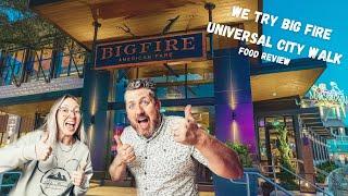 Universal Orlando’s Big Fire Restaurant | First time experience