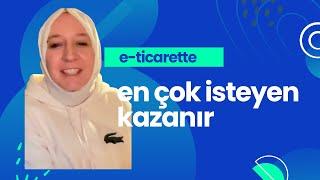 Eticarette herkes değil, isteyen kazanır! Ayşegül Özören #eticaret