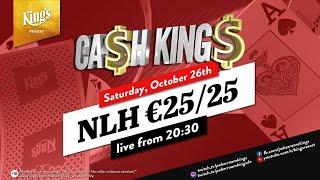  Ca$h King$ Special €25/€25 NLH Cash Game live aus dem King's  ️Hachi