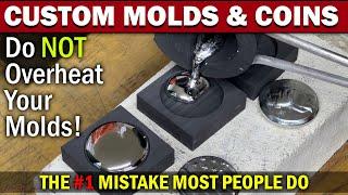 Casting New Coins From Graphite Molds (PEOPLE ALWAYS MAKE THIS MISTAKE!)