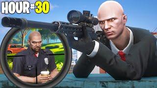 I Spent 32 Hours as Hitman in GTA 5 RP..