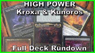 Bow to the Titans! - Full Kroxa and Kunoros High Power EDH Deck Tech | Magic the Gathering