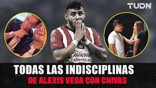 ¡NO ES LA PRIMERA!  Alexis Vega y su historial de indisciplinas en Chivas | TUDN