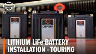 Harley-Davidson Lithium LiFe 8Ah Battery Installation - Touring Motorcycles