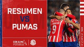 Atlético de San Luis 3-1 Pumas | Resumen | Clausura 2024 | Jornada 2