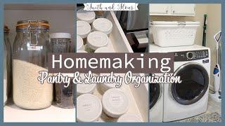 Kitchen Pantry Solutions  + Tidy & Organized Homemaking Inspiration